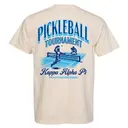 Pickleball Players in Blue Philanthropy Shirt 2