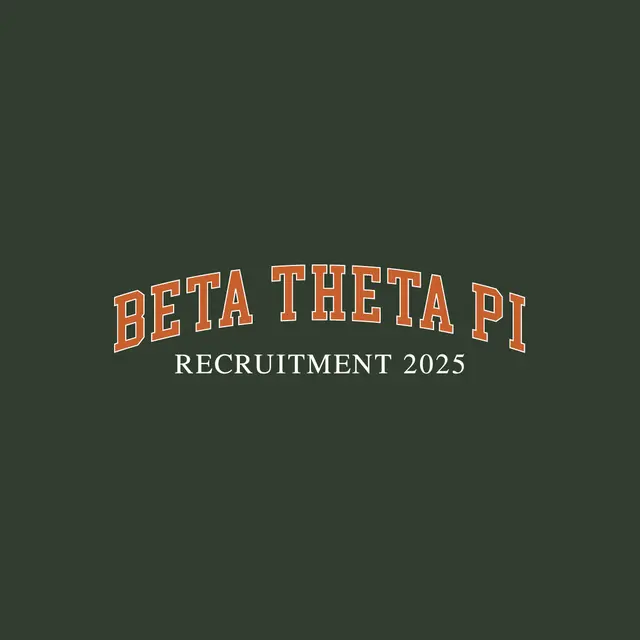 Beta Theta Pi Bold Arch Text Rush Hoodie