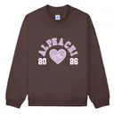 Alpha Chi Omega Heart and Arch Text Philanthropy Crewneck 2