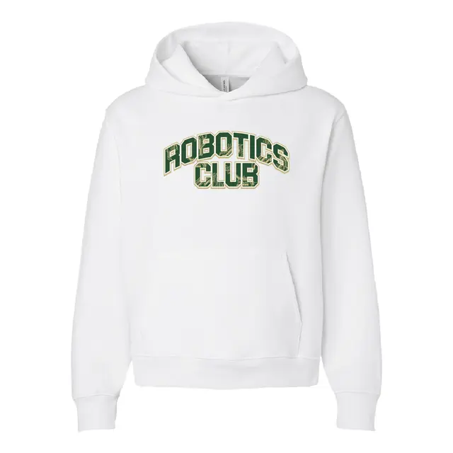 Robotics Club Circuit Board Pattern Text PR Hoodie 2