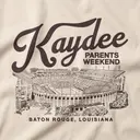 Kappa Delta Flowing Script Stadium Parents Weekend Sweater