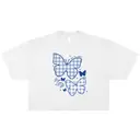 Zeta Tau Alpha Gingham Butterfly Big Little Reveal Shirt 2