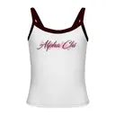 Alpha Chi Omega Sparkly Script PR Tank 2