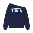 Kappa Alpha Theta Gingham Pattern Lettering PR Hoodie 2