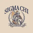 Sigma Chi Knight and Shield Game Day Crewneck