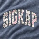 Sigma Kappa Zebra Pattern Block Lettering PR Sweater