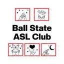 Ball State ASL Club Illustrated Hand Signs PR Shirt