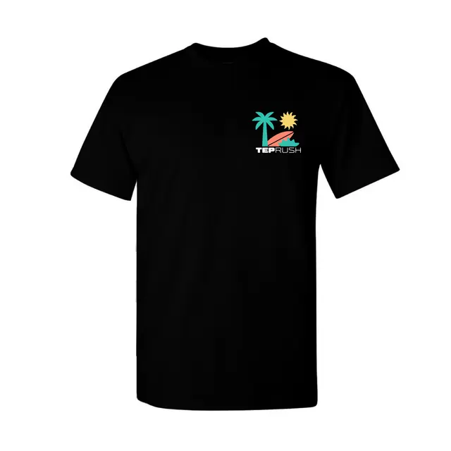 Tau Epsilon Phi Tropical Illustration Rush Shirt 2
