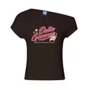 Delta Gamma Retro Script Stars Rush Shirt 2