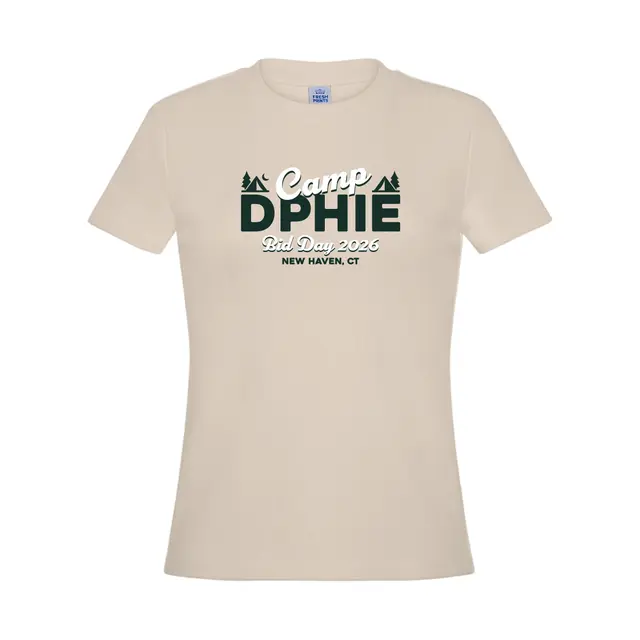 Delta Phi Epsilon Camp Illustration Bid Day Shirt 2