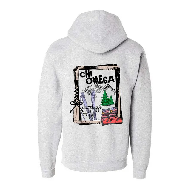 Ski Gear and Mountain Retreat Hoodie 2