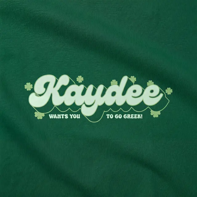 Kappa Delta Hand Drawn Lettering Rush Tank