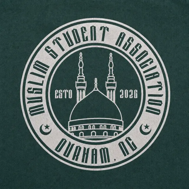 Muslim Student Association Dome Illustration PR Crewneck