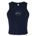 Kappa Alpha Theta Script Heart PR Tank 2
