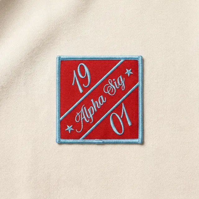 Alpha Sigma Alpha Diagonal Text PR Sweater