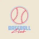 Baseball Club Pink Stitch PR Hoodie