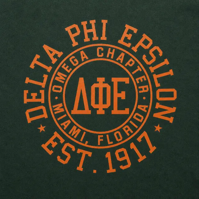 Delta Phi Epsilon Circular Emblem PR Shorts