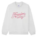 Alpha Gamma Delta Script Text Founder's Day Crewneck 2