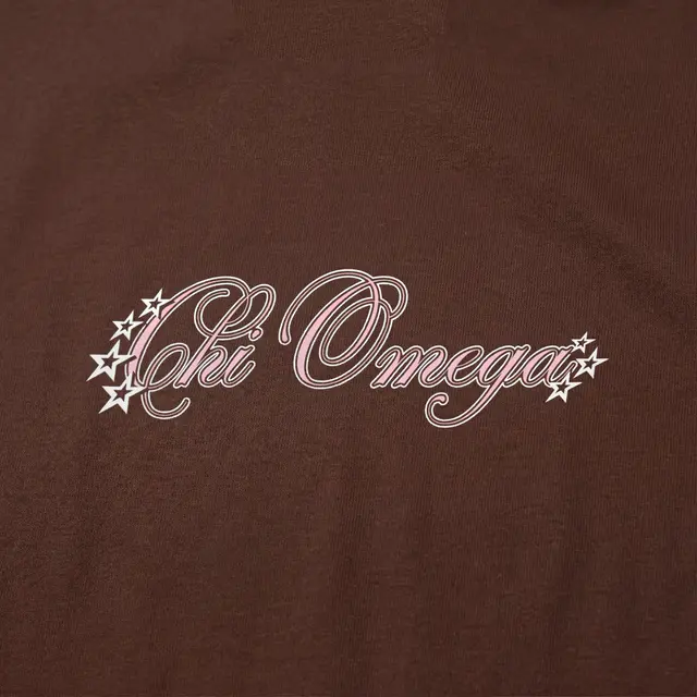 Chi Omega Starry Flourish PR Shirt