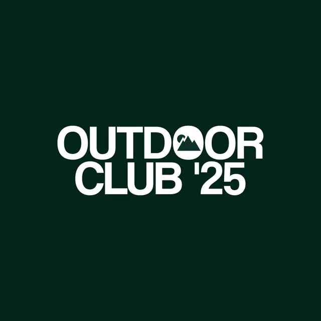 Outdoor Club Bold Text Mountain Icon PR Sweater