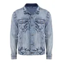 Threadfast Apparel Jean Jacket 370j Light Denim Front