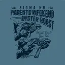 Oyster Roast Vintage Illustration Parent's Weekend Shirt