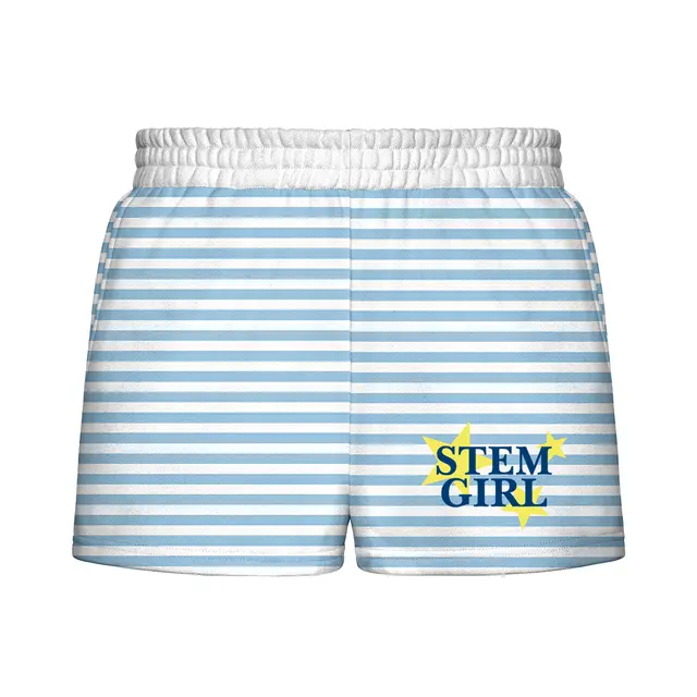 Women in STEM Striped Stars PR Shorts 2