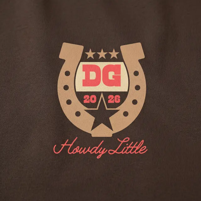 Delta Gamma Horseshoe Star Howdy Little Tank