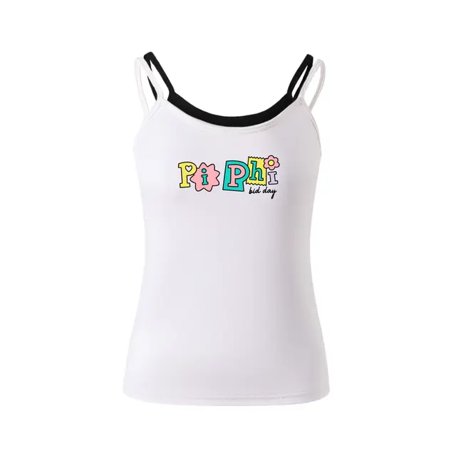 Pi Beta Phi Colorful Floral Bid Day Tank 2