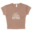 Sigma Delta Tau Script and Block Lettering Big Little Reveal Shirt 2