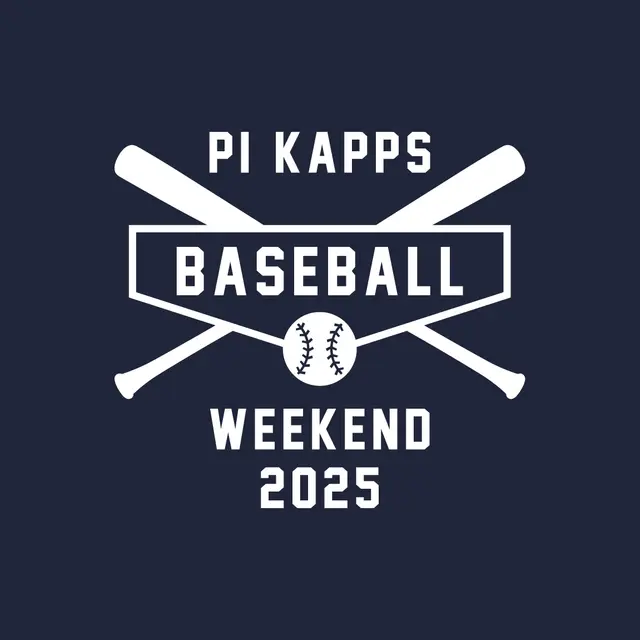 Pi Kappa Phi Baseball Crossed Bats Philanthropy Crewneck