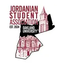 Jordanian Student Association Bold Text with Landmark PR Tee