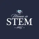 Women in STEM Blue Bow Logo PR Crewneck