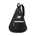 Customizable New Balance Athletics LG Sling Bag 101716-001 Black Front