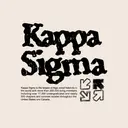 Kappa Sigma Distressed Text with Arrows PR Shirt 2