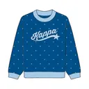 Kappa Kappa Gamma Curved Text Star Pattern PR Sweater 2