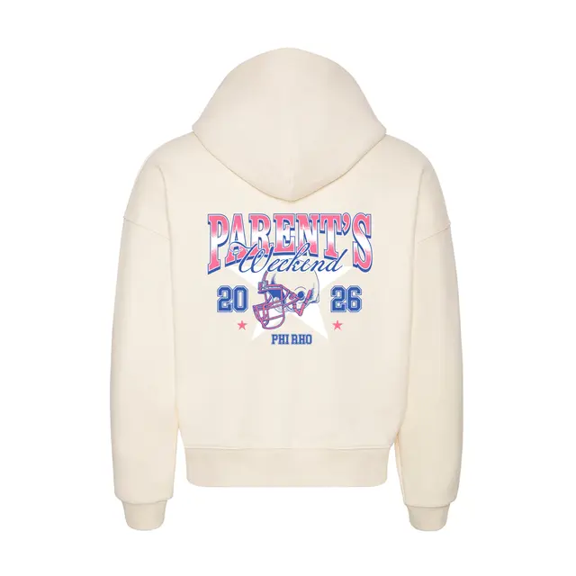Phi Sigma Rho Star Graphic Parents Weekend Hoodie 2