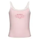 Delta Delta Delta Swirl Heart Design PR Tank 2