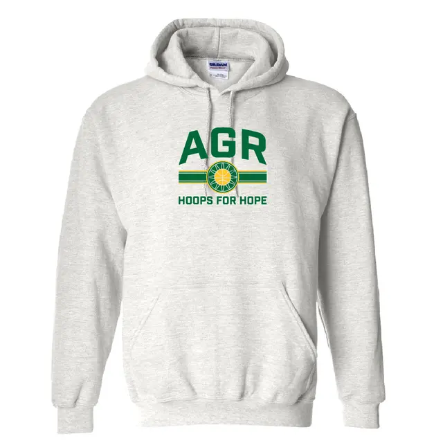 Alpha Gamma Rho AGR Basketball Emblem Philanthropy Hoodie 2