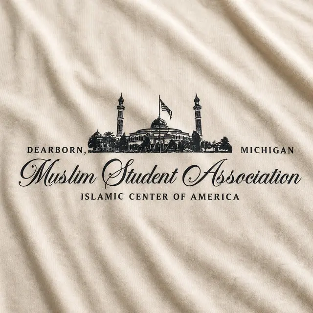 Muslim Student Association Architectural Illustration PR Sweater