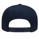 Customizable Yupoong Classic Poplin Golf Snapback yp6002 Navy Back