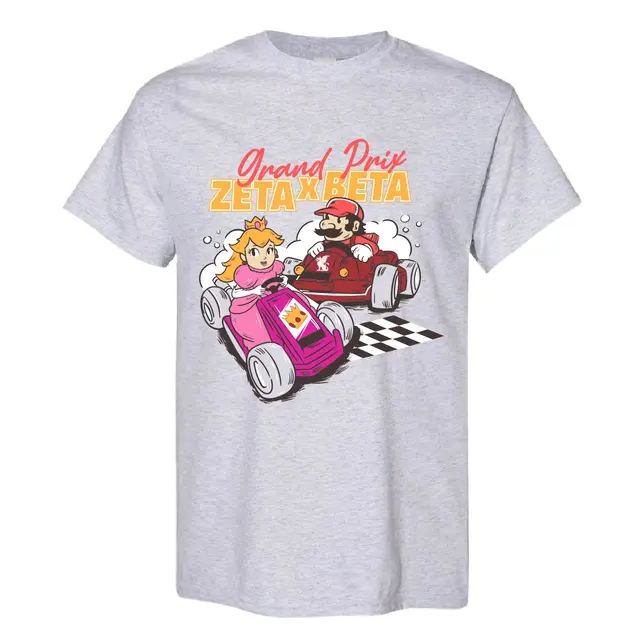 Zeta x Beta Cartoon Kart Racing Grand Prix Shirt 2
