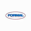 Lambda Chi Alpha Bold Text Oval Formal Shirt