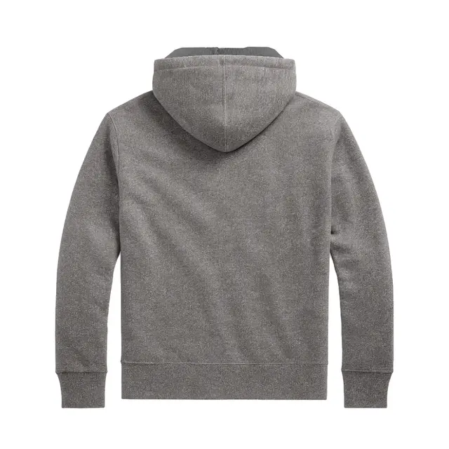 Polo Ralph Lauren Cotton-Blend-Fleece Hoodie polok130 Alaskan Heather Back