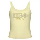 Rococo Patterned Greek Text Bid Day Tank Design for Pi Beta Phi