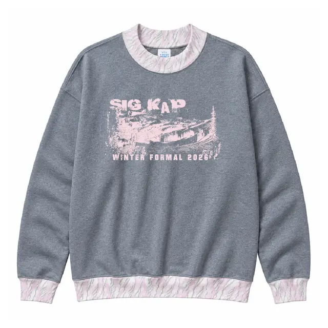Sigma Kappa Vintage Landscape Winter Formal Sweater 2