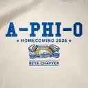 Alpha Phi Omega Stadium Illustration Homecoming Sweater