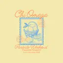 Chi Omega Basket Drawing Parents Weekend Shirt
