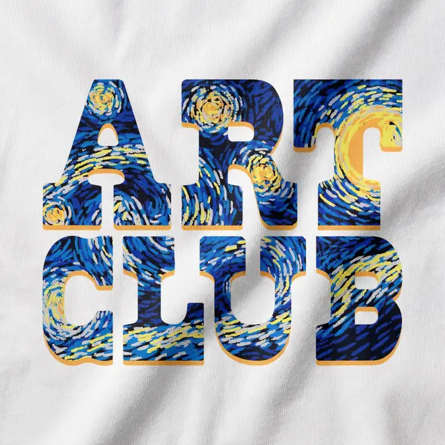 Art Club Starry Night Graphic PR Hoodie