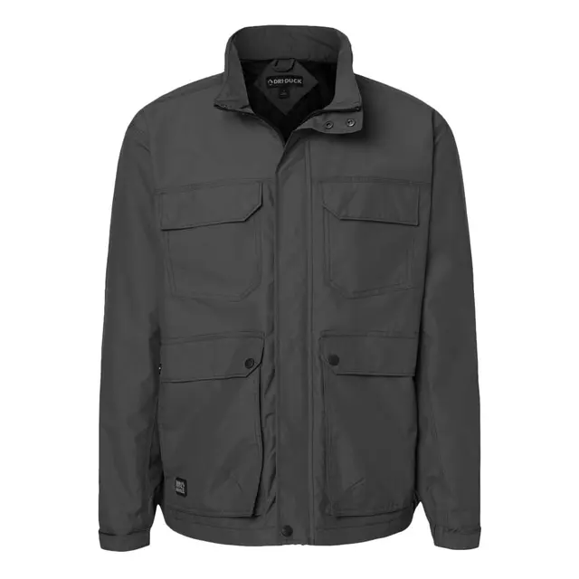 Men's Field Jacket Charcoal Front